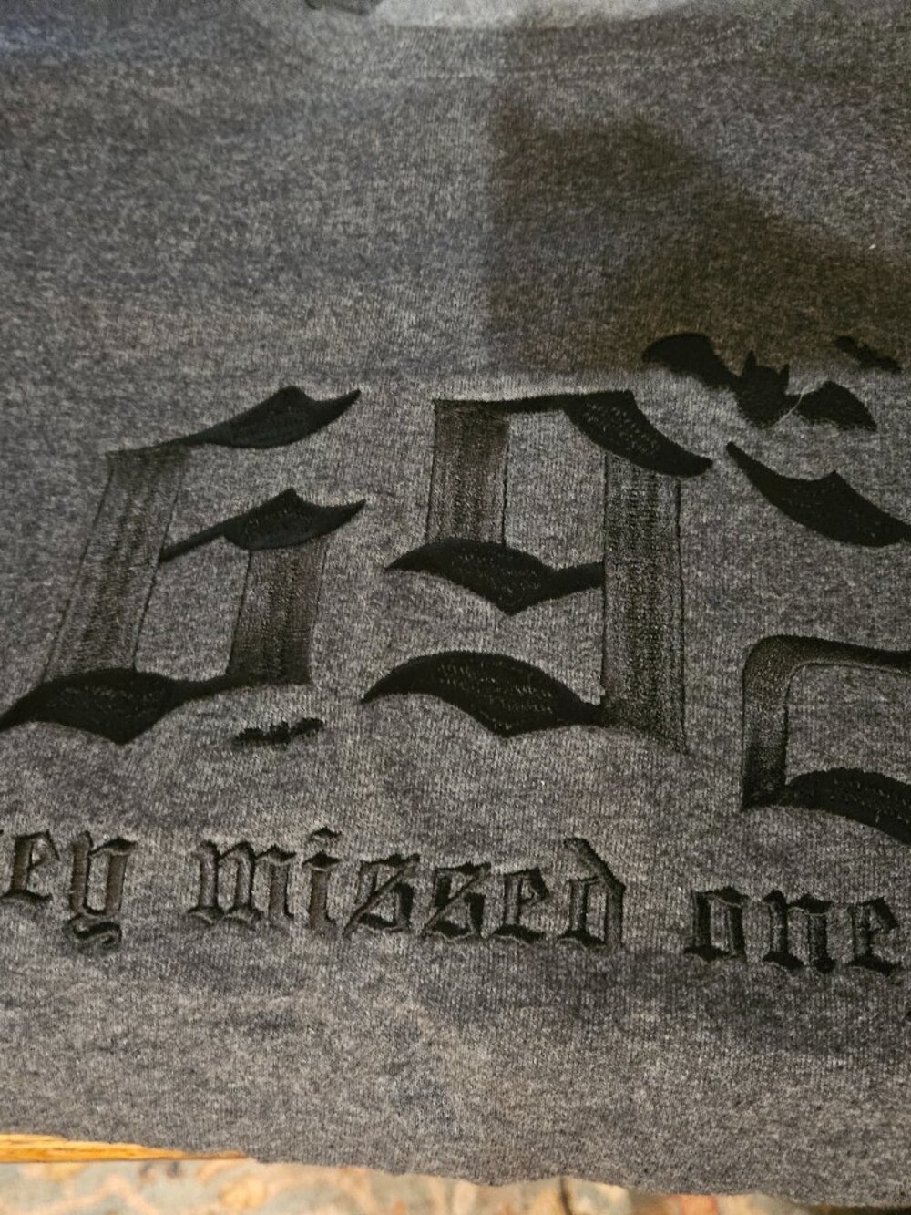 Halloween Embroidered Sweatshirt